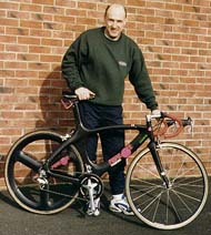 John with racer 