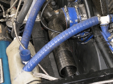 Carbon fibre engine pipe / tubing