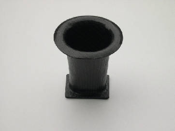 Carbon fibre trumpet full view