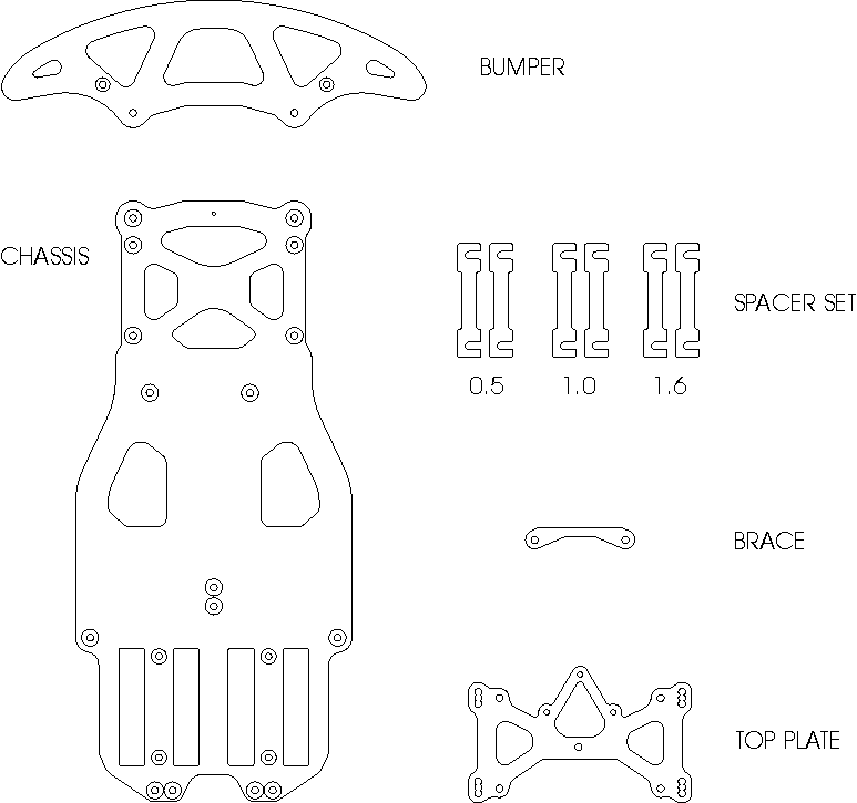 Associated R5 parts