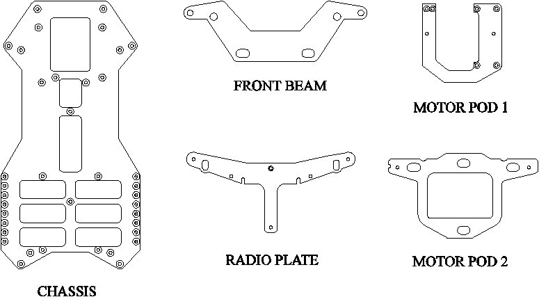 Corally 10v parts