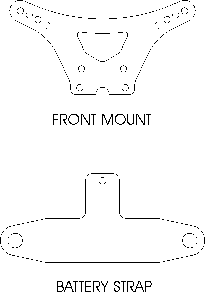 Hotbodies D4 lipo strap and front mount