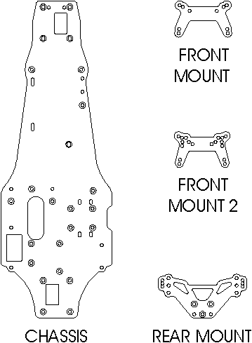 HPI RS4 Nitro parts