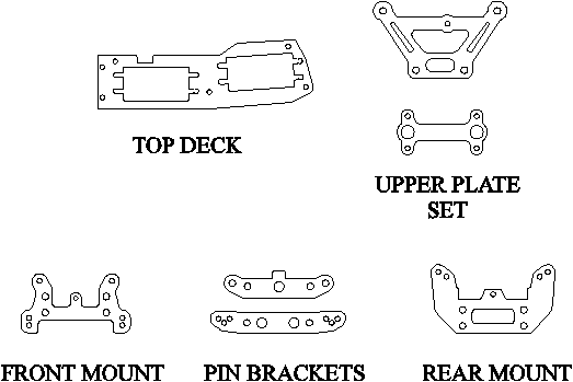 Kyosho Inferno MP5 parts