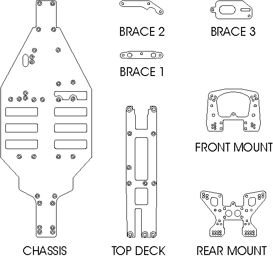 Kyosho lazer zx parts