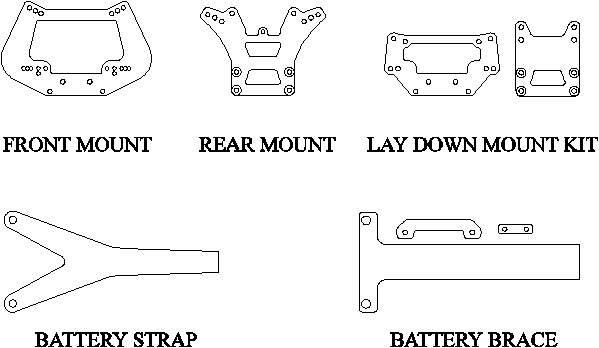 Losi XX parts