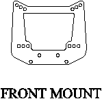 Losi XX CR front mount