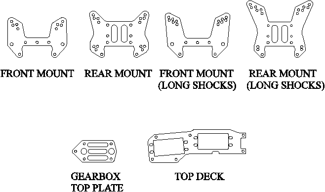 Mugen MBX4 parts