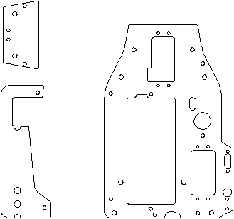 PB Black Diamond radio tray