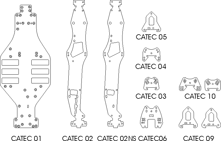 Schumacher CAT2000 EC parts