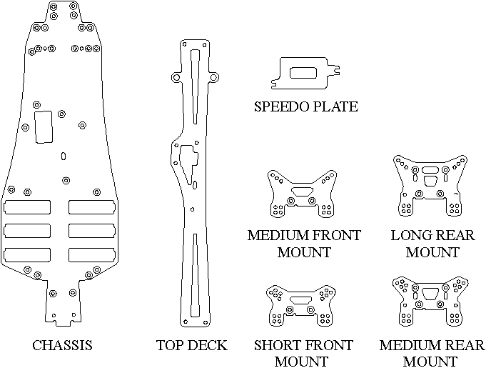 Schumacher CAT3000 parts