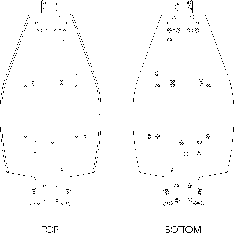 CATEC tub outline diagram