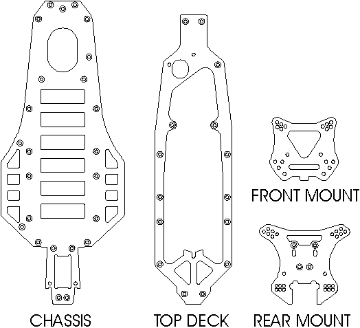 Schumacher Fireblade Evolution 2 parts