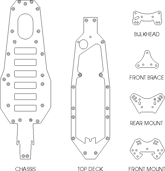 Schumacher Fireblade 2000 parts