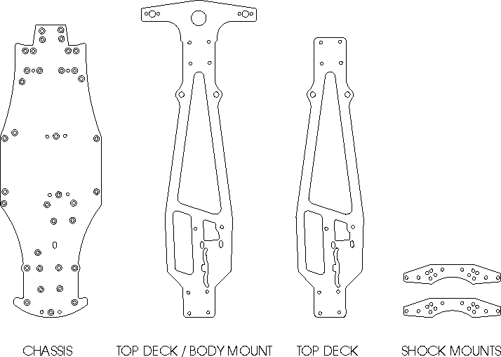 Schumacher SST2000 stick pack parts