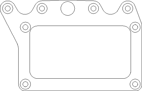 Serpent F110 pod plate