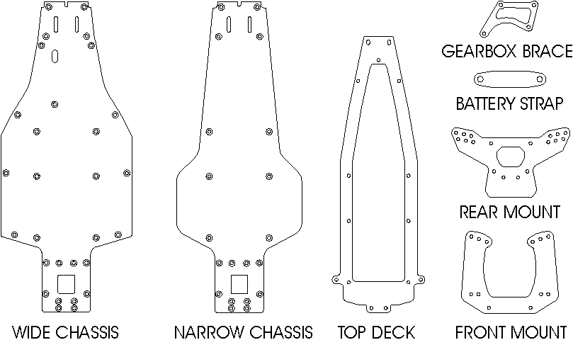 Tamiya Dyna Storm parts