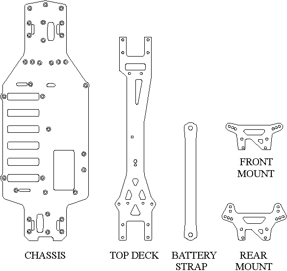 Tamiya TB01 Evolution parts