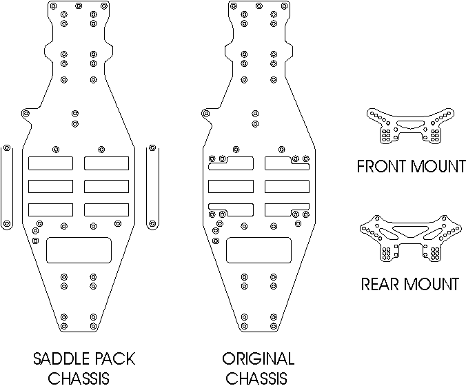 Tamiya TRF414M parts