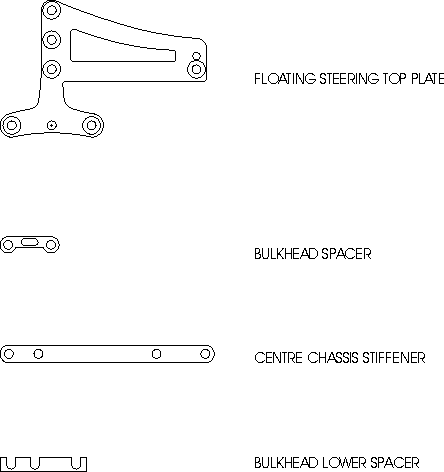 Tamiya TRF419x conversion parts