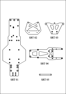 Traxxas SRT parts