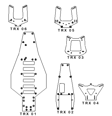 Traxxas TRX parts