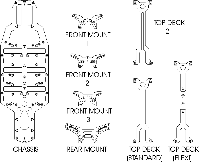 Xray Evo 2 parts