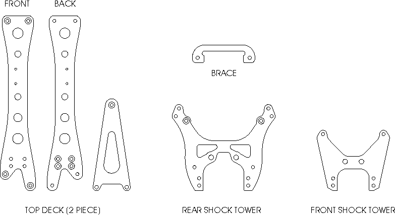 Yokomo YZ10 1997 parts