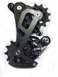 Sram XX1 derailleur and fibre-lyte mech plate